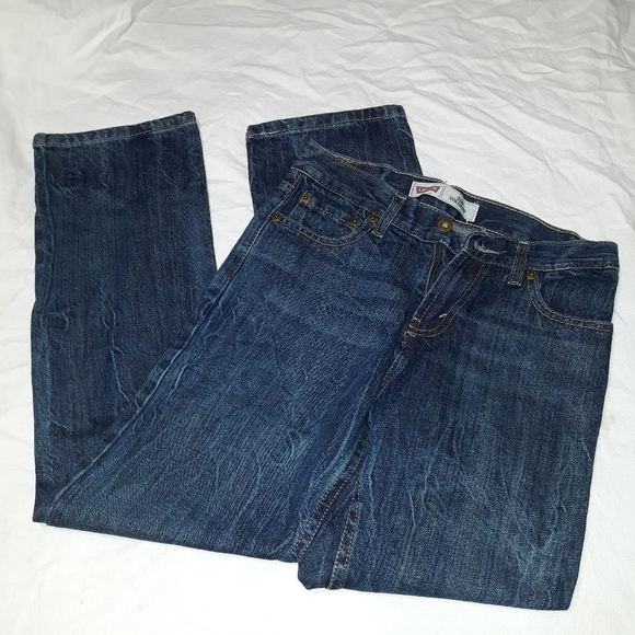 Levi Strauss 514 mens blue Jean's - Picture 6 of 8
